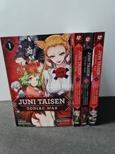 Juni Taisen: Zodiac War Manga Vol. 1 - 4 | Akira Akatsuki (English)