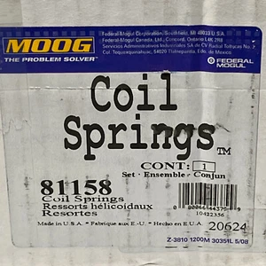 MOOG 81158 Coil Spring Front Set of 2 For Chevrolet Cobalt HHR Pontiac G5 Pair - Picture 1 of 5