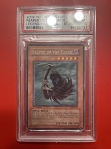 Yugioh LOB-071 1st Edition Reaper of the Cards PSA 10 Gem Mint Rare