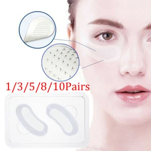 1- 10Pair Hyaluronic Acid Micro-needle Eye Patch Anti-aging Wrinkle Line Remove - Picture 1 of 22