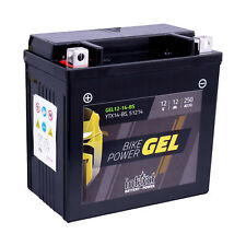 intAct YTX14BS Sealed Gel Battery Suitable for Kawasaki ZRX1200S 2001