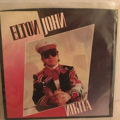 ELTON JOHN     7"  45  SINGLE, NIKITA  /  RESTLESS - Image 1 of 2