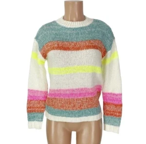 Suéter Love X Diseño Tallas X-Pequeño y Pequeño Nuevo Pullover Tejido a Rayas - Imagen 1 de 5