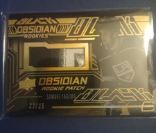 2022-23 Upper Deck SPX Obsidian Rookies -SAMUEL FAGEMO- #'d 22/35 RC Patch Black