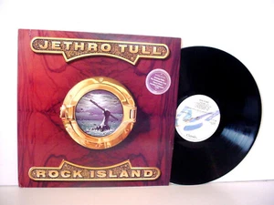 JETHRO TULL Rock Island PROMO LP 1989 CHRYSALIS F1 21708 Promotional Audiophile - Picture 1 of 9