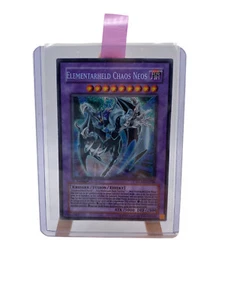 Tarjeta Yu-Gi-Oh héroe elemental caos neos VIDRIO-DE036 1. Edición Secret Rare - Imagen 1 de 7