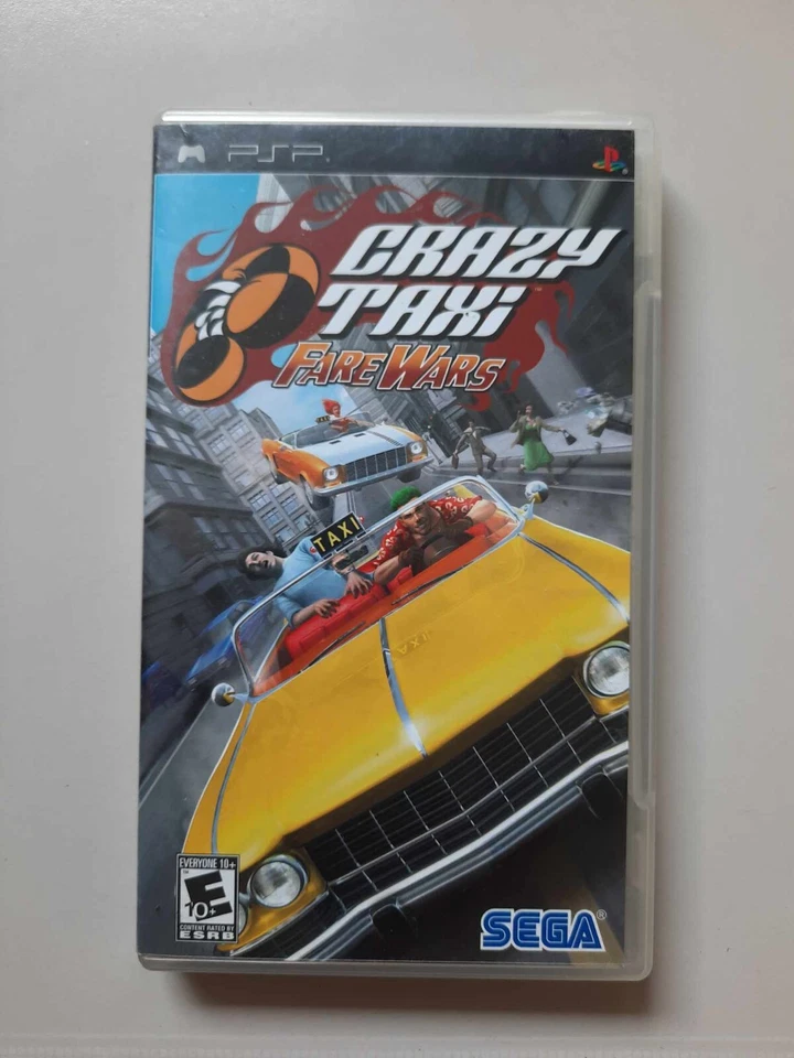 Sony PSP Crazy Taxi Fare Wars Complete With Manual Tested - Image 1 of 4
