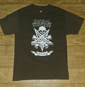 Suicidal Tendencies Possessed Pentagram CYCO Punk Band T-Shirt Braun Medium - Bild 1 von 4
