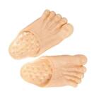 PVC Big Toe Slippers Dress up Props Shoes Fake Feet Shoes for Women and Man