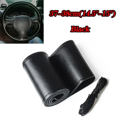 15" DIY Steering Wheel Cover Genuine Leather for LEXUS RX300 1999-2020 Brand New - Image 1 of 4