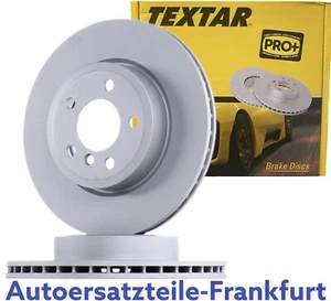 2x TEXTAR Bremsscheiben VORNE BMW X3 E83 xDrive 18 d - 30 i / 2.0 d 2.5 i 3.0 d - Bild 1 von 4