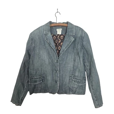 Chaqueta vaquera FDJ French Dressing para mujer talla XL 16 hippie boho Foto 1 de 4