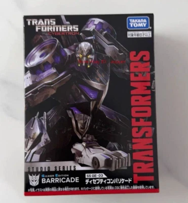 Takaratomy Studio Series Ss-Ge-03 Barricade Japanese Ver. Action Figure In Stock - Image 1 of 4