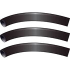 3 Pack of Black 1/8 Inch x 3 Inch 3:1 Heat Shrink Tubing with Sealant for Boats