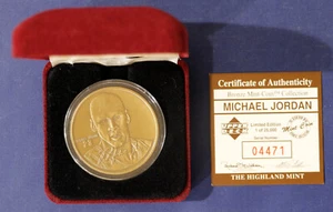 Michael Jordan The Highland Mint Bronze Mint- Hardcourt Heroes /25000 - Picture 1 of 3
