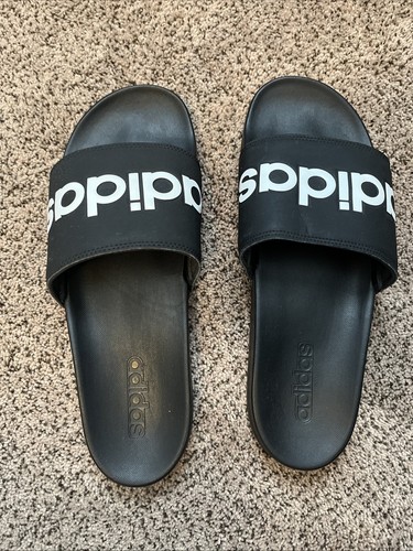 Adidas Adilette Scivoli Comfort Uomo Nero Taglia 12