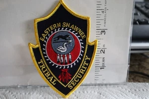 tribal indian police patch EASTERN SHAWNEE TRIBAL SECURITY OKLAHOMA - Picture 1 of 1
