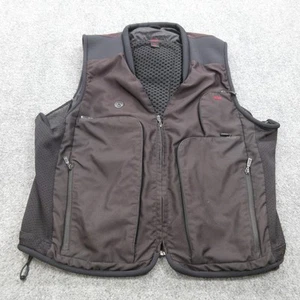Tumi Travel Vest Mens Medium Large Mesh Utility Pockets Zip Up Jacket Tactical - Picture 1 of 17