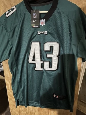 ФУТБОЛКА NIKE ON FIELD PHILADELPHIA EAGLES NO43 DARREN SPROLES ВЗРОСЛЫЙ РАЗМЕР 2XL - Изображение 1 из 4