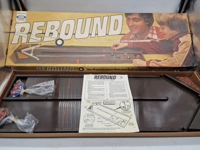 Vintage Ideal Rebound 1970’s Cushion Shuffleboard Tabletop Action Game UNUSED! - Image 1 of 4