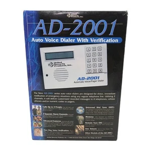 USP AD-2001 Automatic Voice Pager Dialer Security Alarm System United Products - Picture 1 of 4