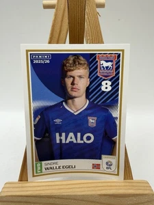 PANINI EFL 2025 - 26  STICKER Sindre Walle Egeli Ipswich Town #154 - Picture 1 of 4