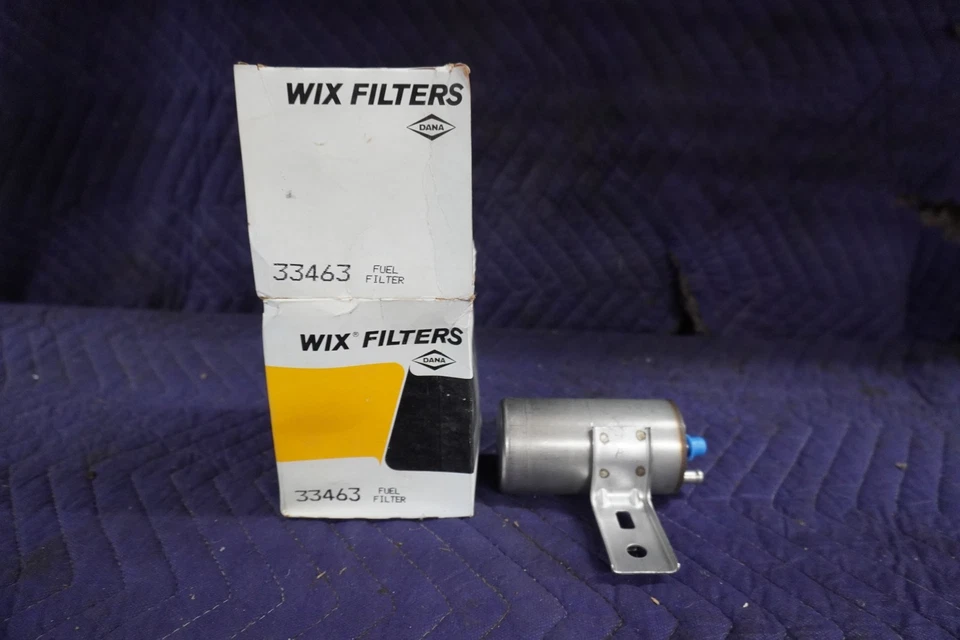 WIX 33463 Fuel Filter Fits 1985, 1986, 1987 Chrysler Dodge Plymouth Models - Image 1 of 1