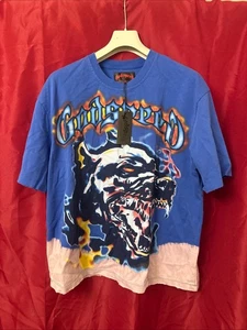 GodSpeed Herren Off The Leash T-Shirt Tee Royalblau God Speed AUTHENTISCH Neu mit Etikett - Bild 1 von 11