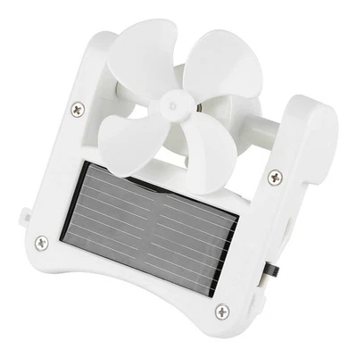 Tragbarer Solarbetriebener Hutventilator Clip-on-Mini-Ventilator - Bild 1 von 4