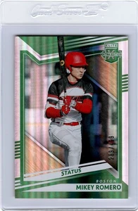 2022 Elite EE Status Green 289/499 #24 Mikey Romero Boston RED SOX - Bild 1 von 2