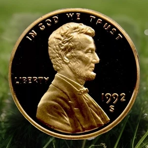 1992-S Gem Proof Lincoln Memorial Cent Best Value On eBay FAST S&H 2996 - Picture 1 of 4