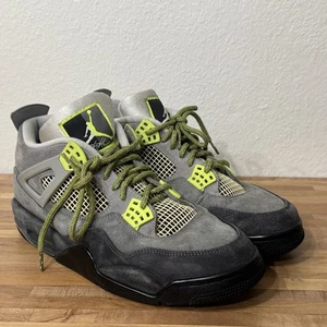 Nike Air Jordan 4 Retro SE Neon 95 CT5342-007 Gamuza Cuero Para hombres EE. UU. 12 UK 11  - Imagen 1 de 11