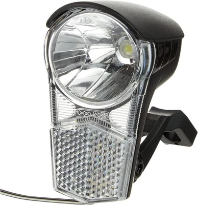 BÜCHEL Fahrradlicht Vorne mit Schalter I Dynamo Betrieb möglich I 25 LUX I StVZO - Image 1 of 4