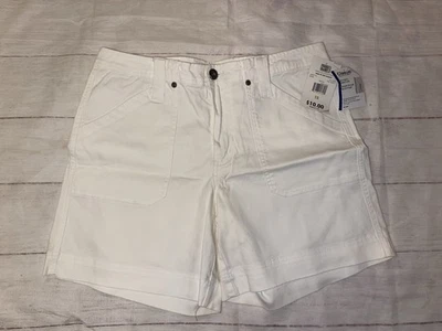 女式 12 Misses 褪色荣耀白色短裤全新带标签  — 第 1/4 张图片