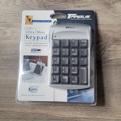 Targus Numeric Keypad Plug And Play USB New Old Stock - Image 1 of 4