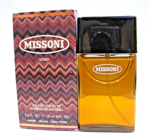 PROFUMO MAN VINTAGE MISSONI UOMO 75ML SPRAY EAU DE TOILETTE POUR HOMME FOR MEN - Foto 1 di 1