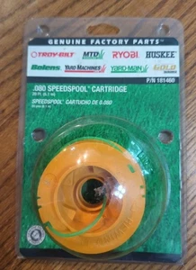 MTD SpeedSpool Replacement Line Trimmer Spool 0.080” Dia x 20 ft / 6.1 M Long - Picture 1 of 6