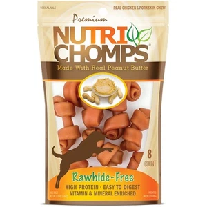NutriChomps Dog Chews, 2.5-inch Knots, Easy to Digest, Rawhide-Free Dog Treats, - Picture 1 of 8