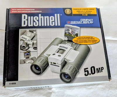 Bushnell Binocular/Digital Camera 8X Magnification Compact 5.0MP  - Image 1 of 4