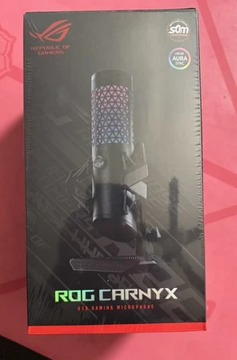 Micrófono USB para juegos ASUS ROG CARNYX C501 grado de estudio condensador de 25 mm Foto 1 de 4
