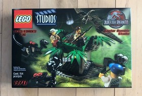 LEGO Jurassic Park "Raptor Rumble Studio" Set #1370 - NEW in Sealed Box