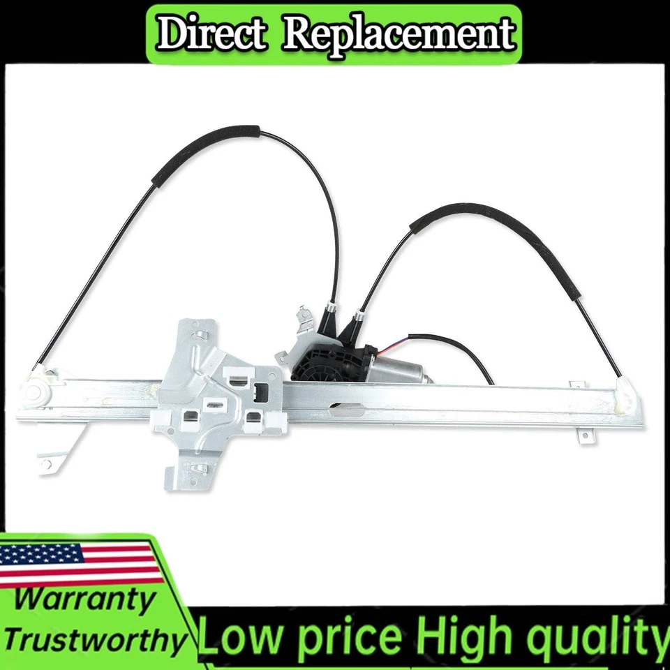 Front Left Power Window Regulator w/ Motor for Ford E-150 E-250 E-350 Econoline Foto 1 de 4