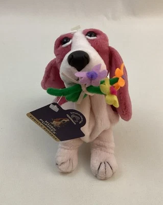 Applause Hush Puppies Purple Mom Bassett Hound Vanilla Bean NOS - Image 1 of 4