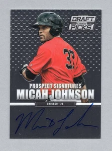 2013 Panini Draft Picks Prizm Micah Johnson Autograph Card #85 - Bild 1 von 2
