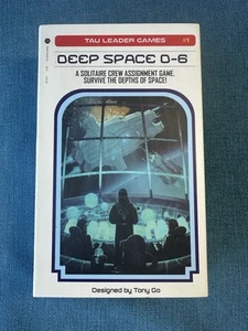 Deep Space D6 Solo Game (Tau Leader Games) Original Edition/ Tony Go Sealed - Picture 1 of 8