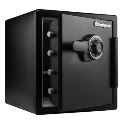 SentrySafe Home Safe 1.23 cu ft Combination Waterproof Residential Steel Black - Image 1 of 4