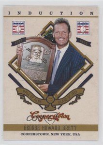 2012 Panini Cooperstown Induction George Brett #01 HOF