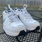 Nike Air Monarch IV Shoes Men Size 11.5 White Sneakers 416355-102 Casual Work