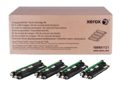 4 X Original Image Drum Xerox Phaser 6600 WorkCentre 6605 6655 / 108R01121 DRUM - Image 1 of 2