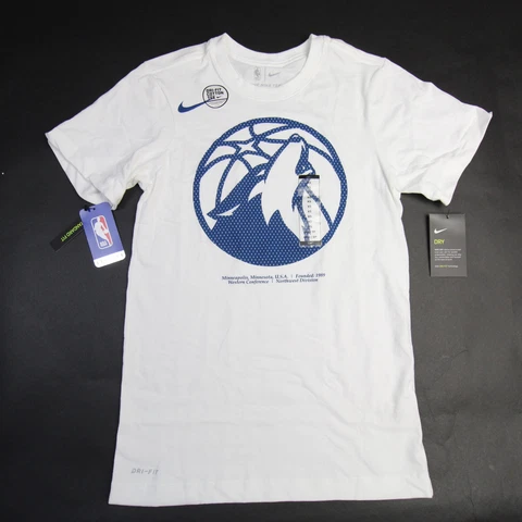 Minnesota Timberwolves Nike NBA Authentics Dri-Fit Short Sleeve Shirt Men's Cover